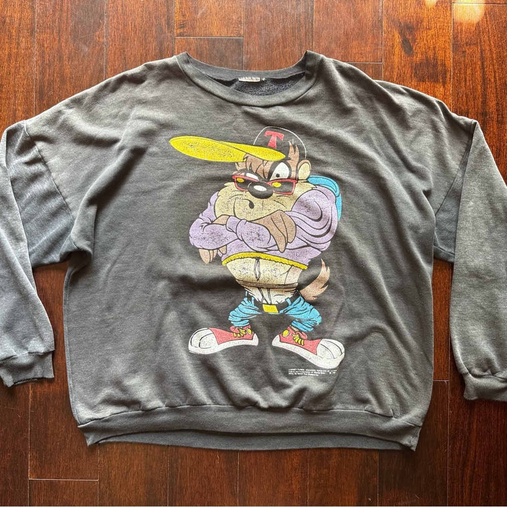 Vintage Looney Tunes "Taz" Crewneck Sweater